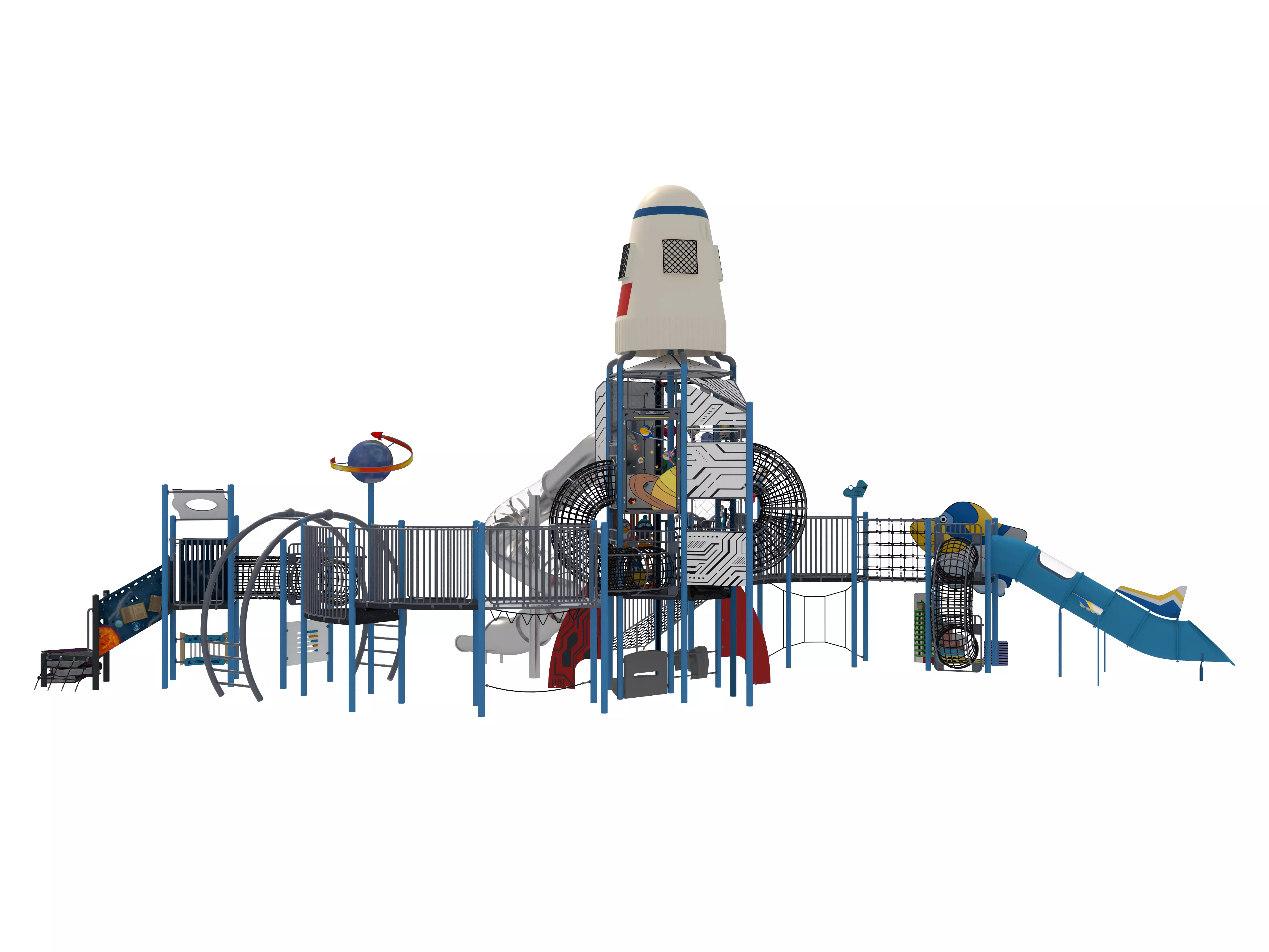 Playground for children 3D model_4