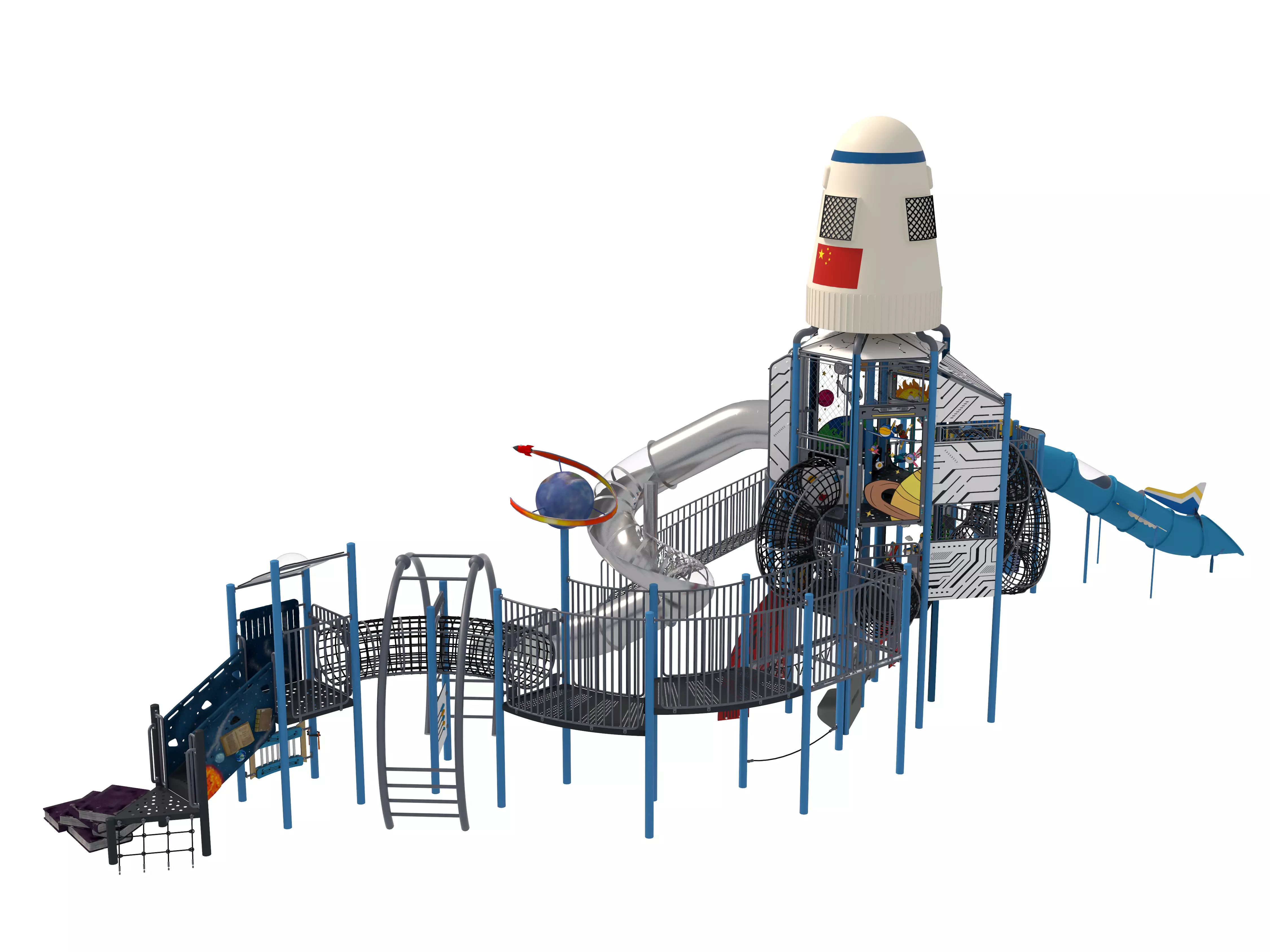 Playground for children 3D model_5