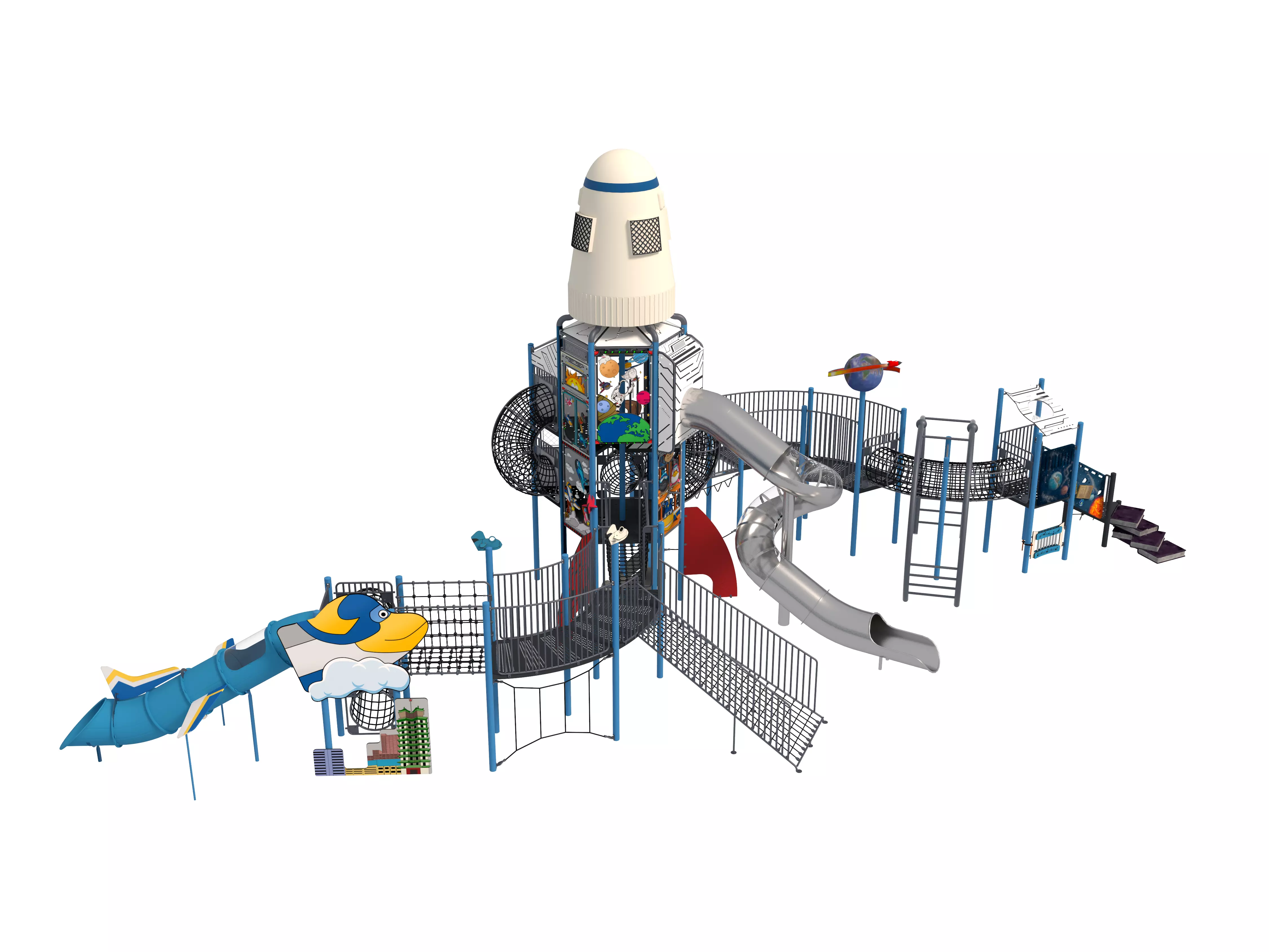 Playground for children 3D model_1