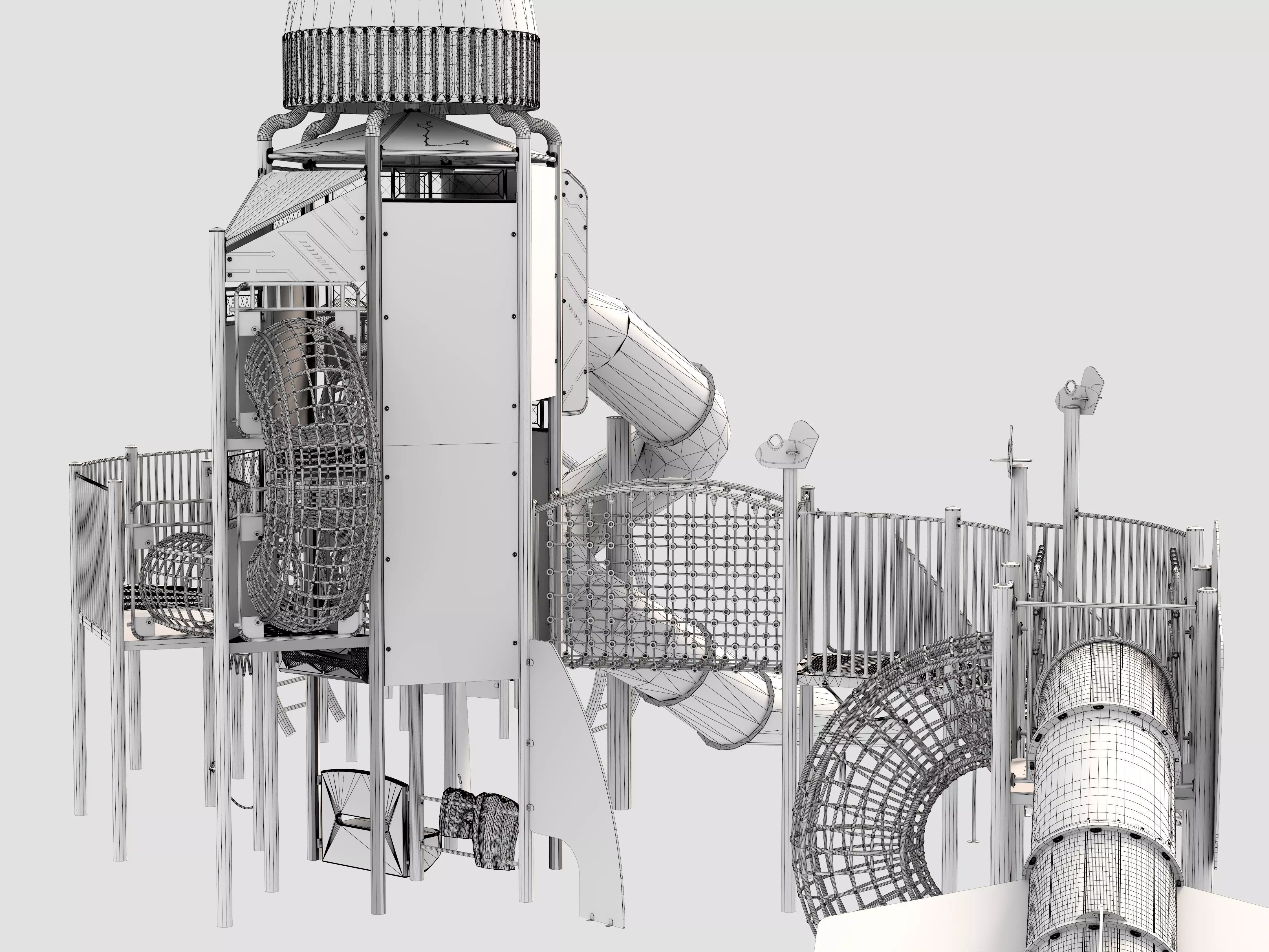 Playground for children 3D model_18