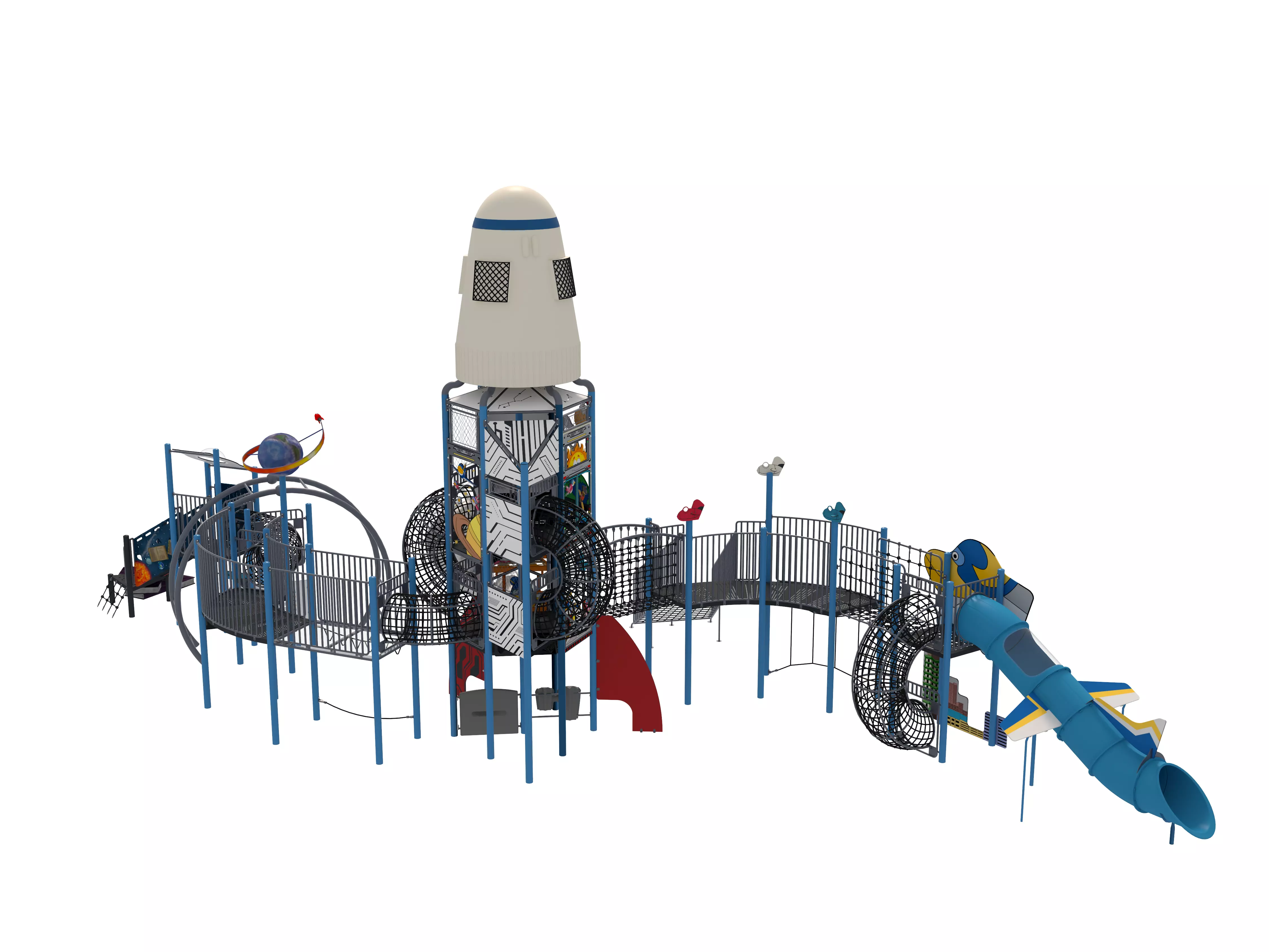 Playground for children 3D model_3