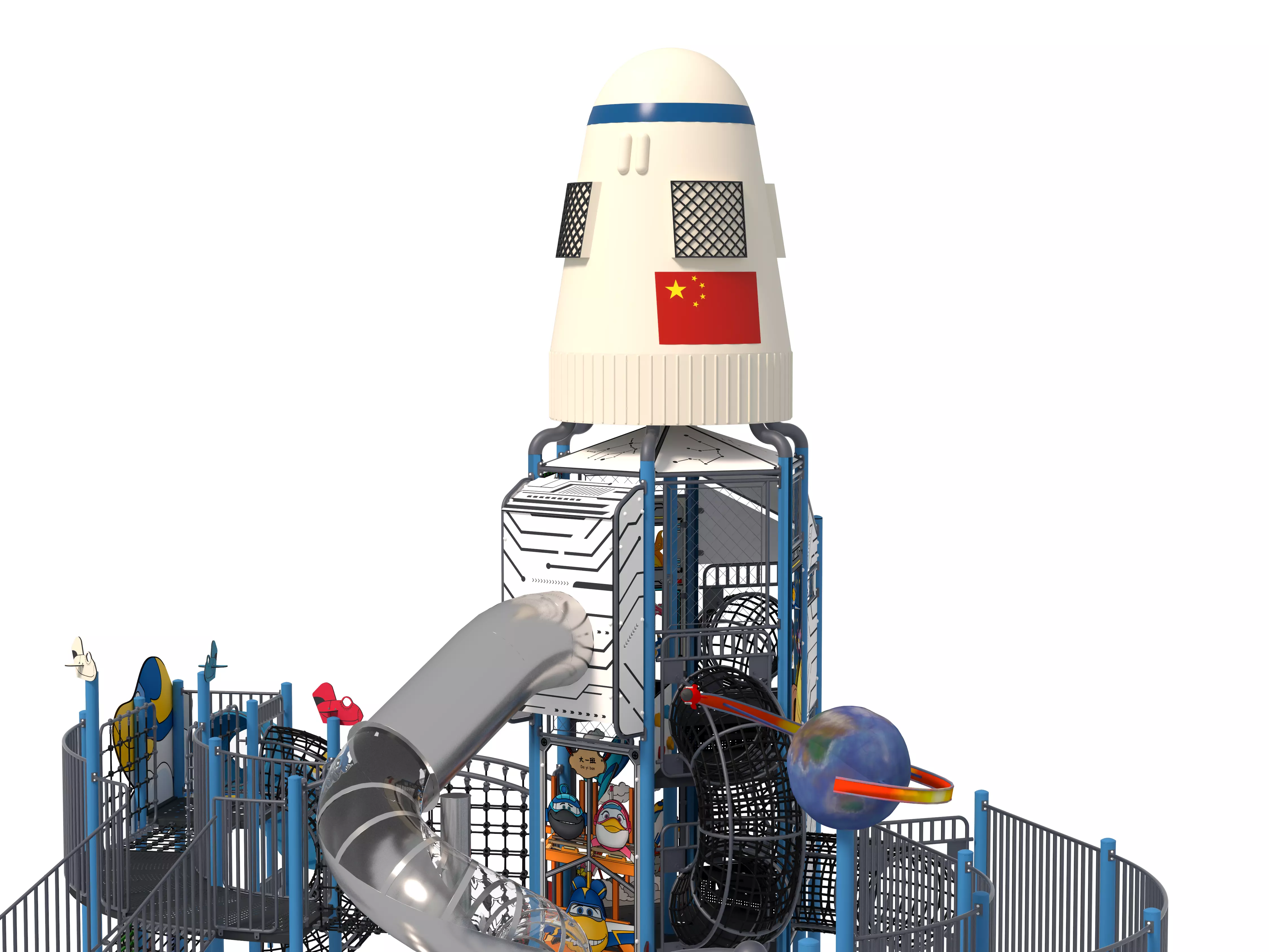 Playground for children 3D model_6