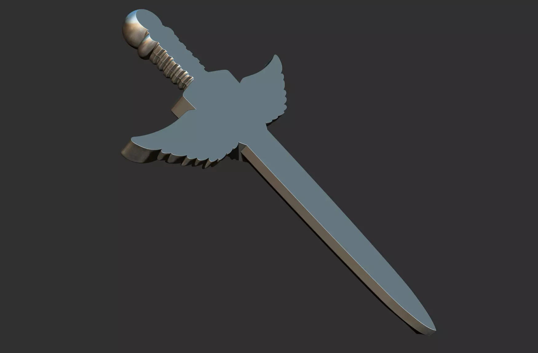 Saint Michael Sword - Espada de Sao Miguel 3D print model_9