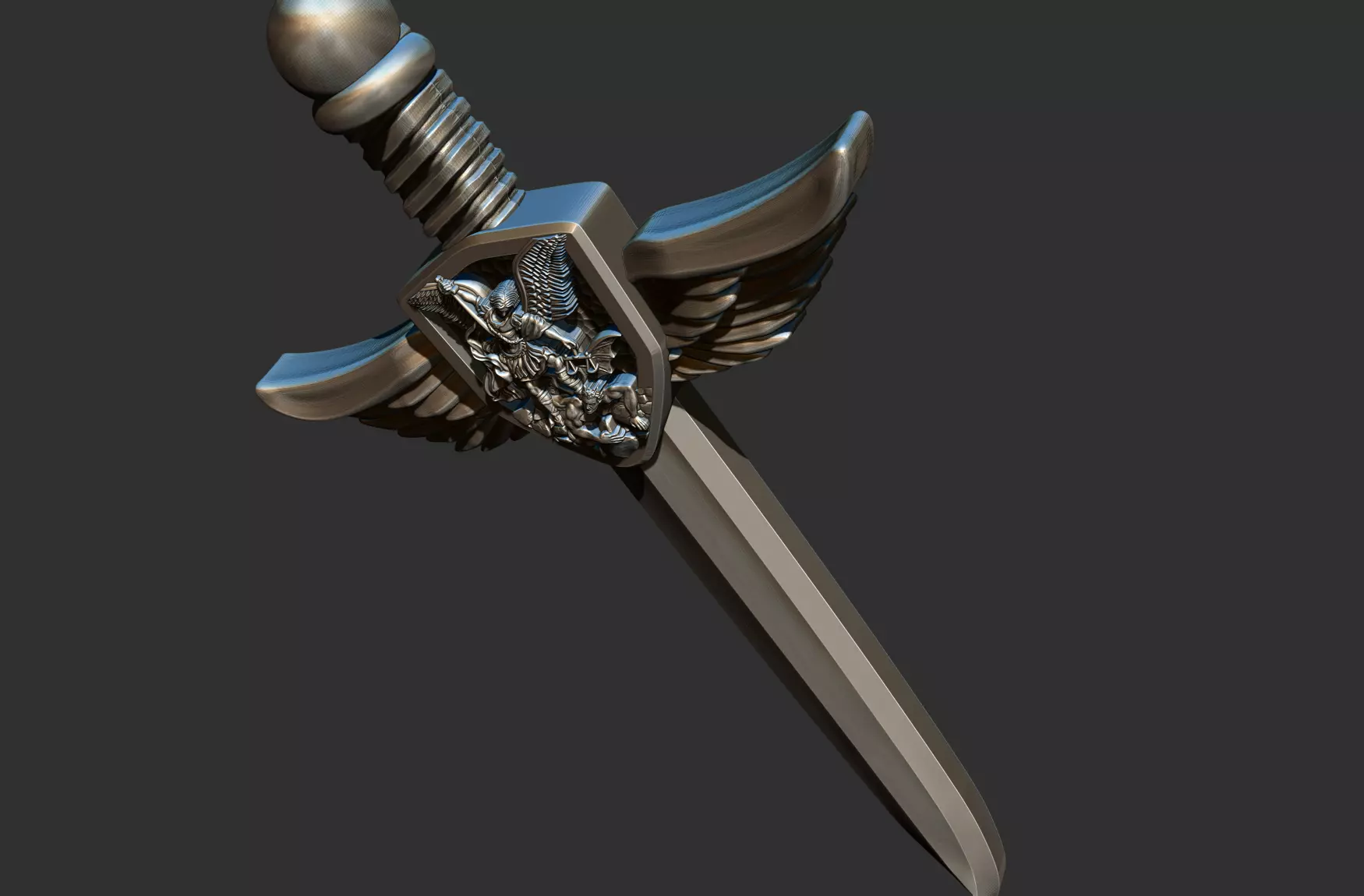 Saint Michael Sword - Espada de Sao Miguel 3D print model_8