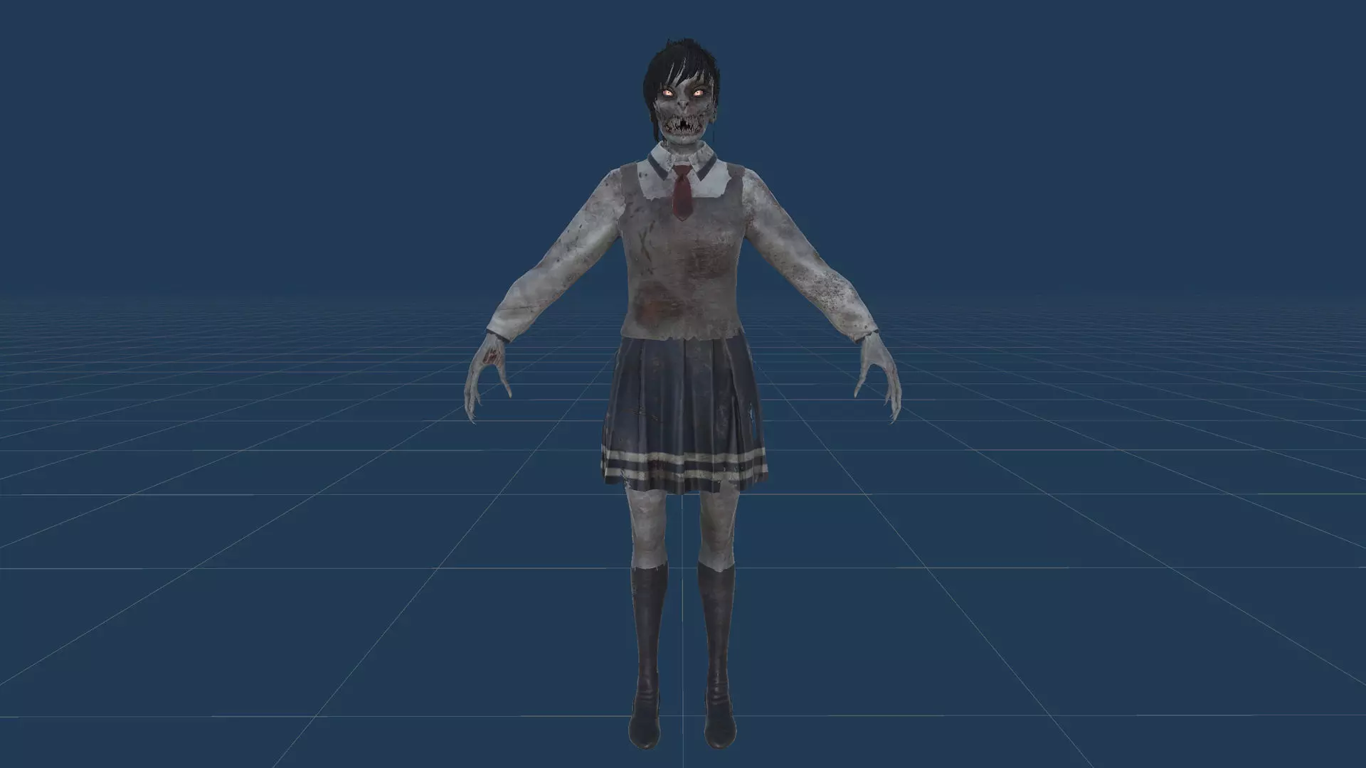 Zombie Pack 3D Model Collection_15