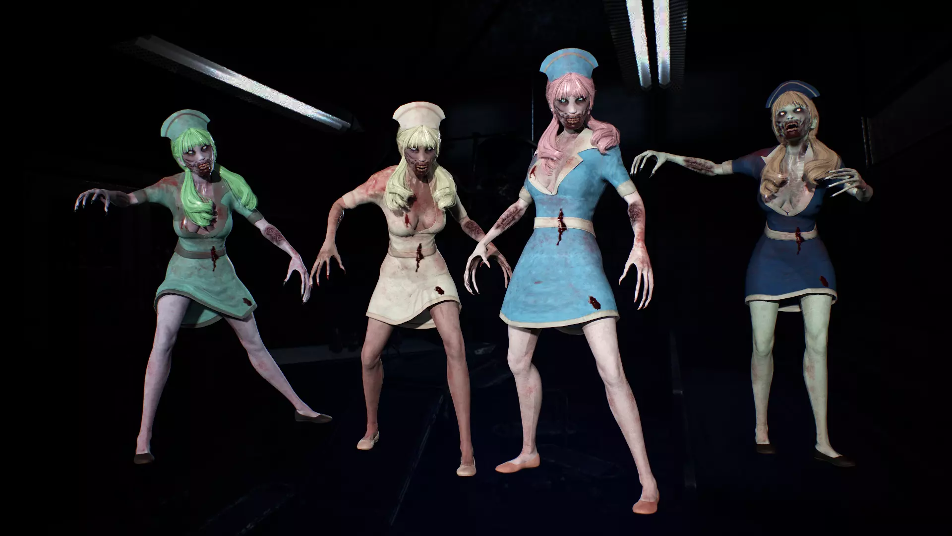 Zombie Pack 3D Model Collection_25