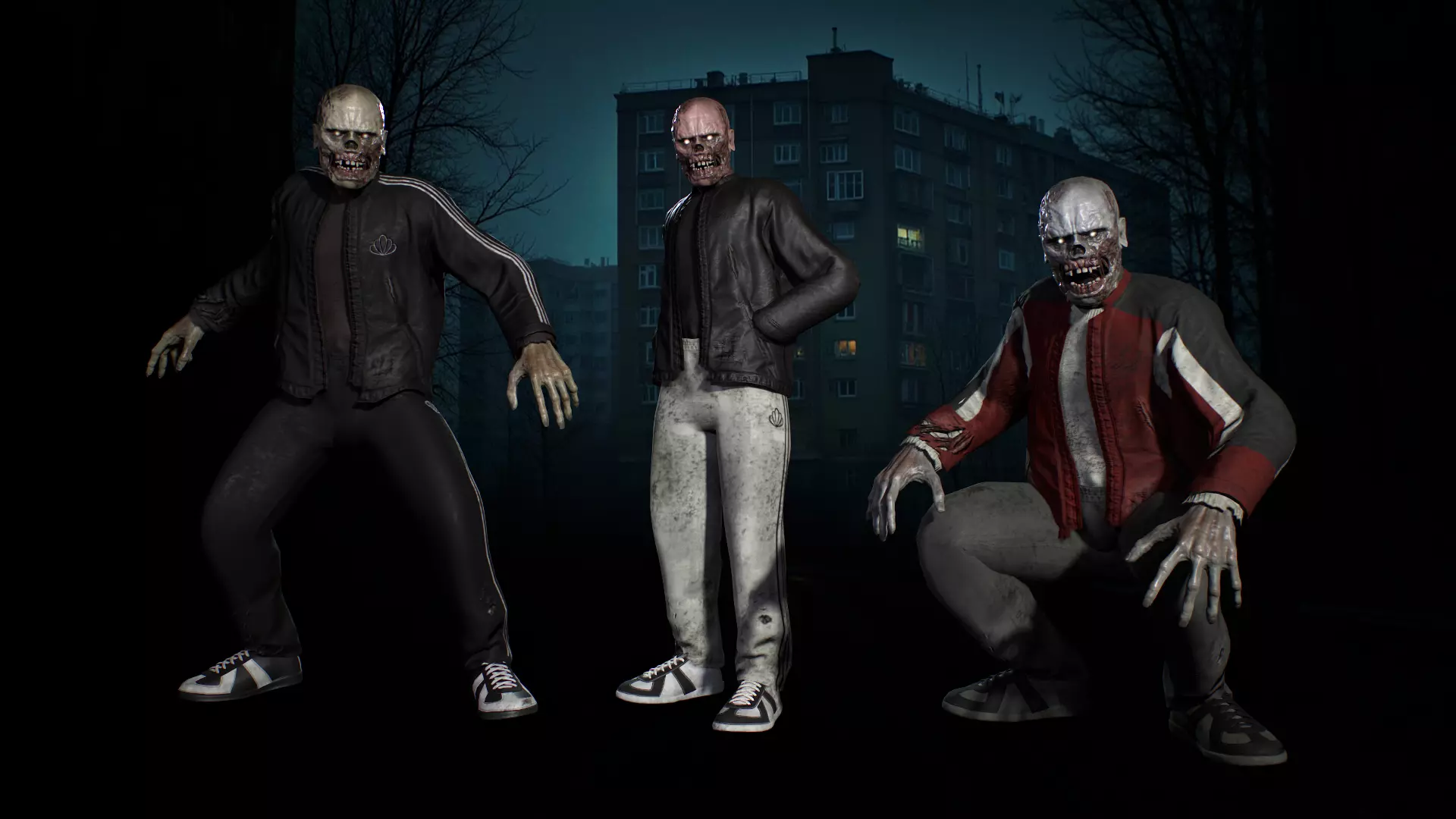 Zombie Pack 3D Model Collection_21