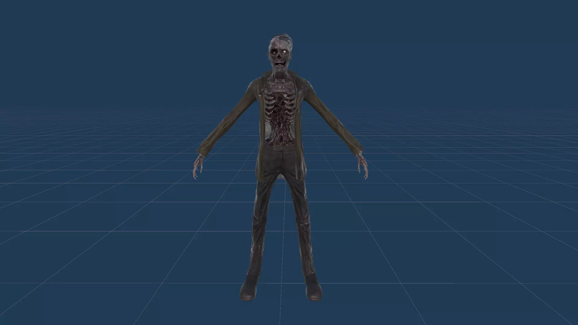 Zombie Pack 3D Model Collection_11