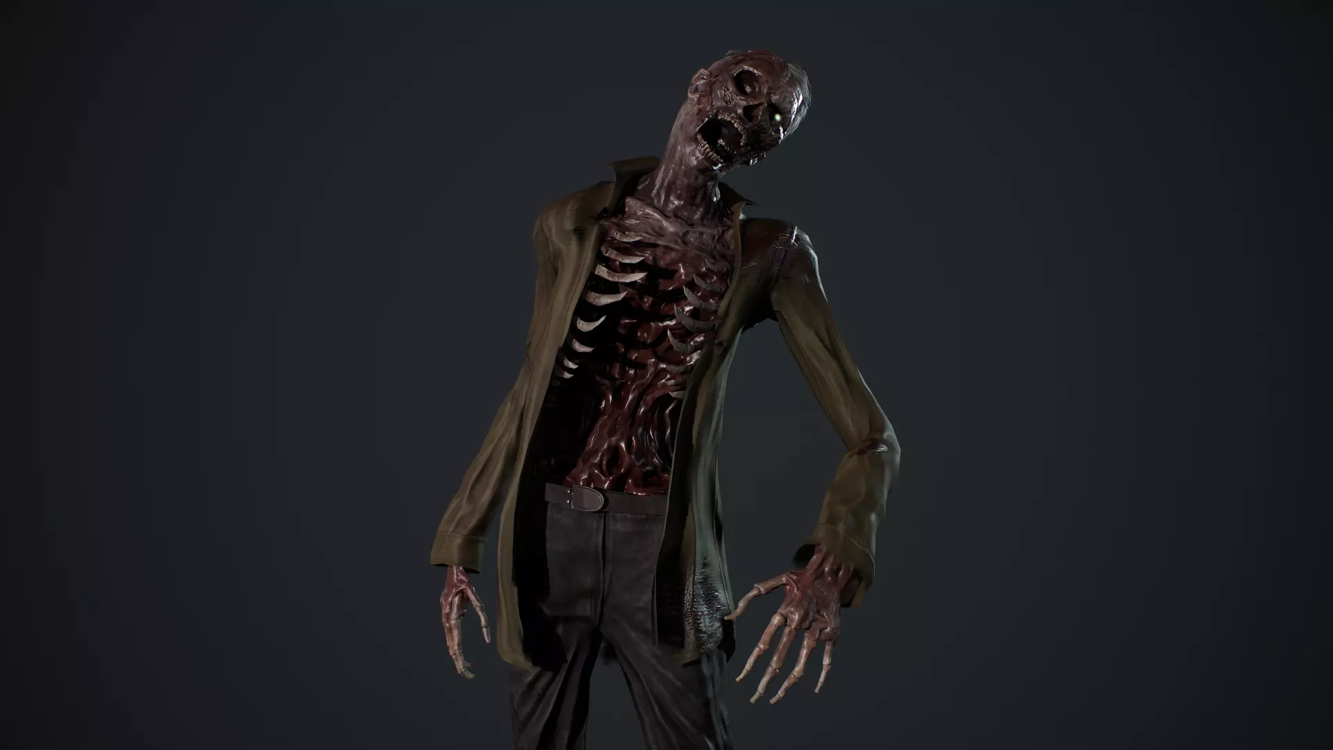 Zombie Pack 3D Model Collection_8