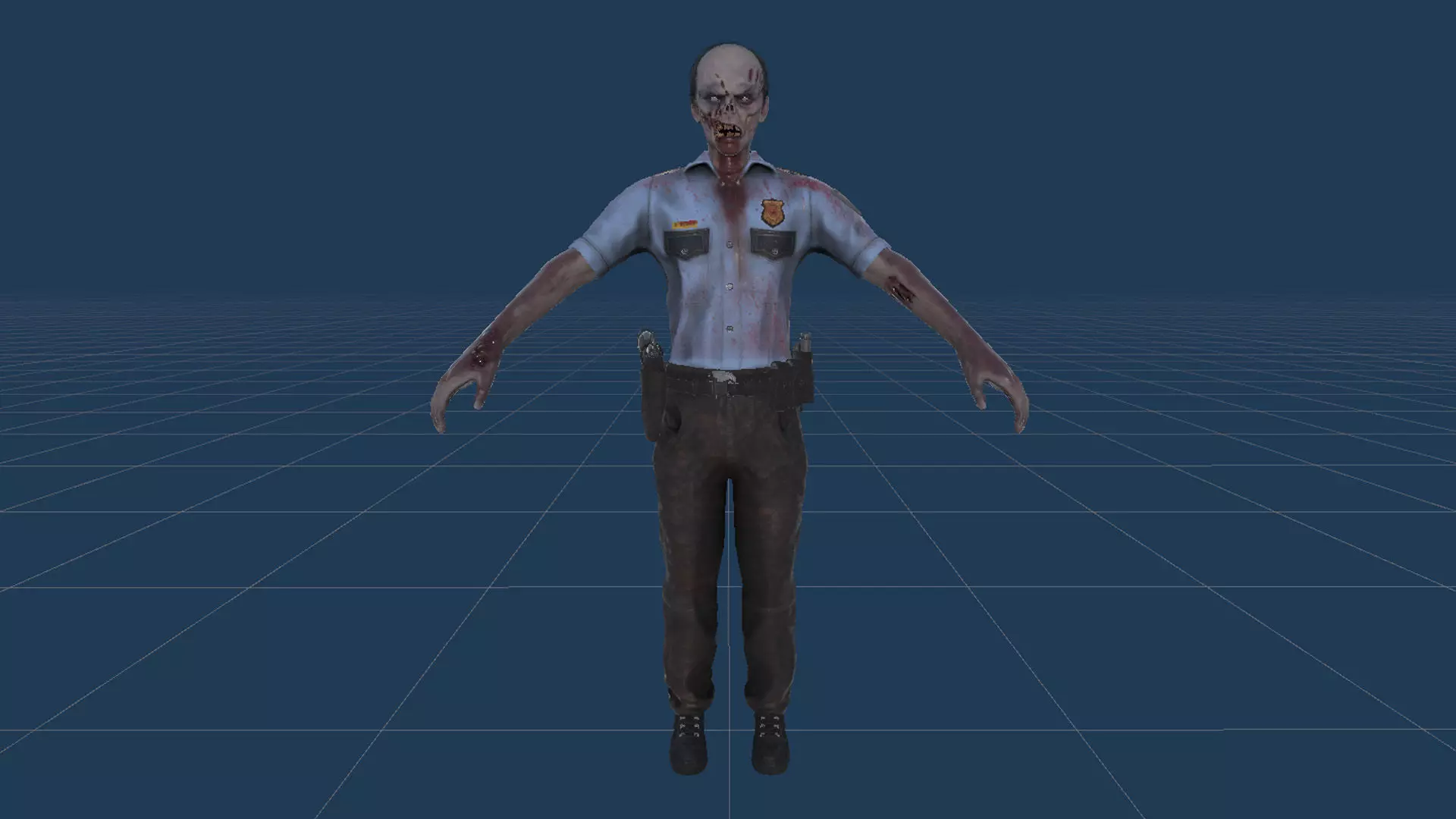 Zombie Pack 3D Model Collection_35