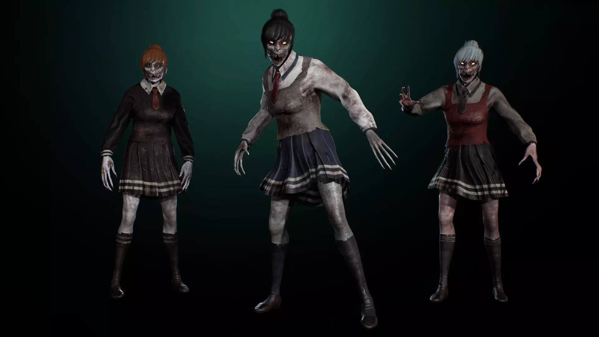 Zombie Pack 3D Model Collection_13