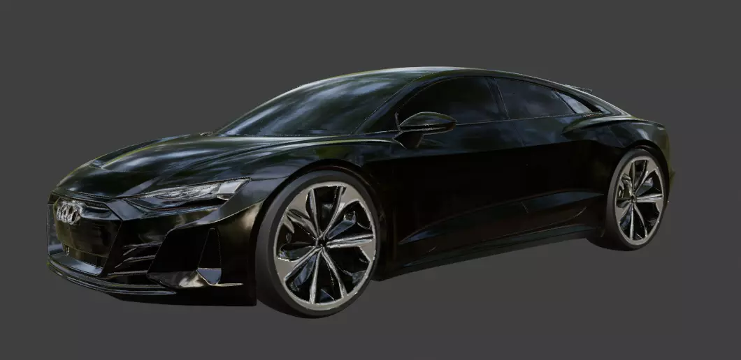 Audi PB18 e-Tron 3D model_0
