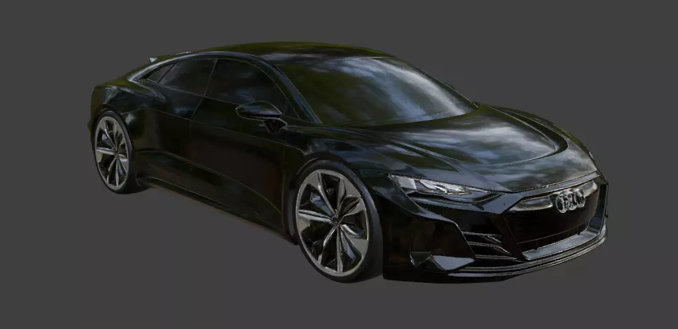 Audi PB18 e-Tron 3D model_3