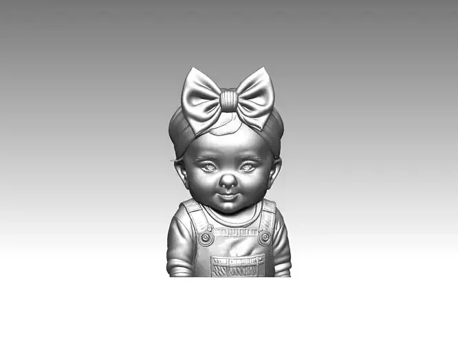 Girl  Doll  Sculpture