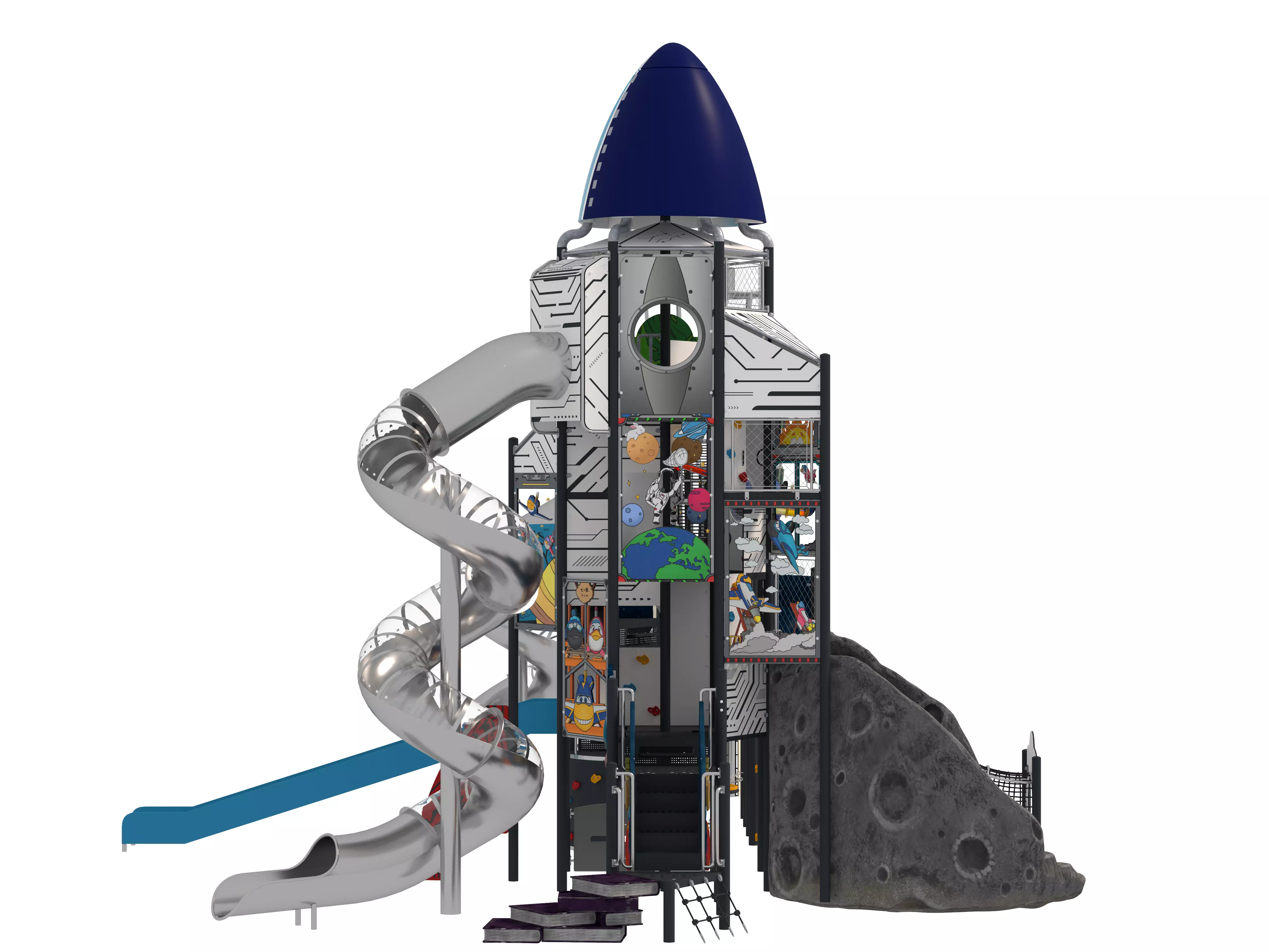 Playground for children 04 3D model_1