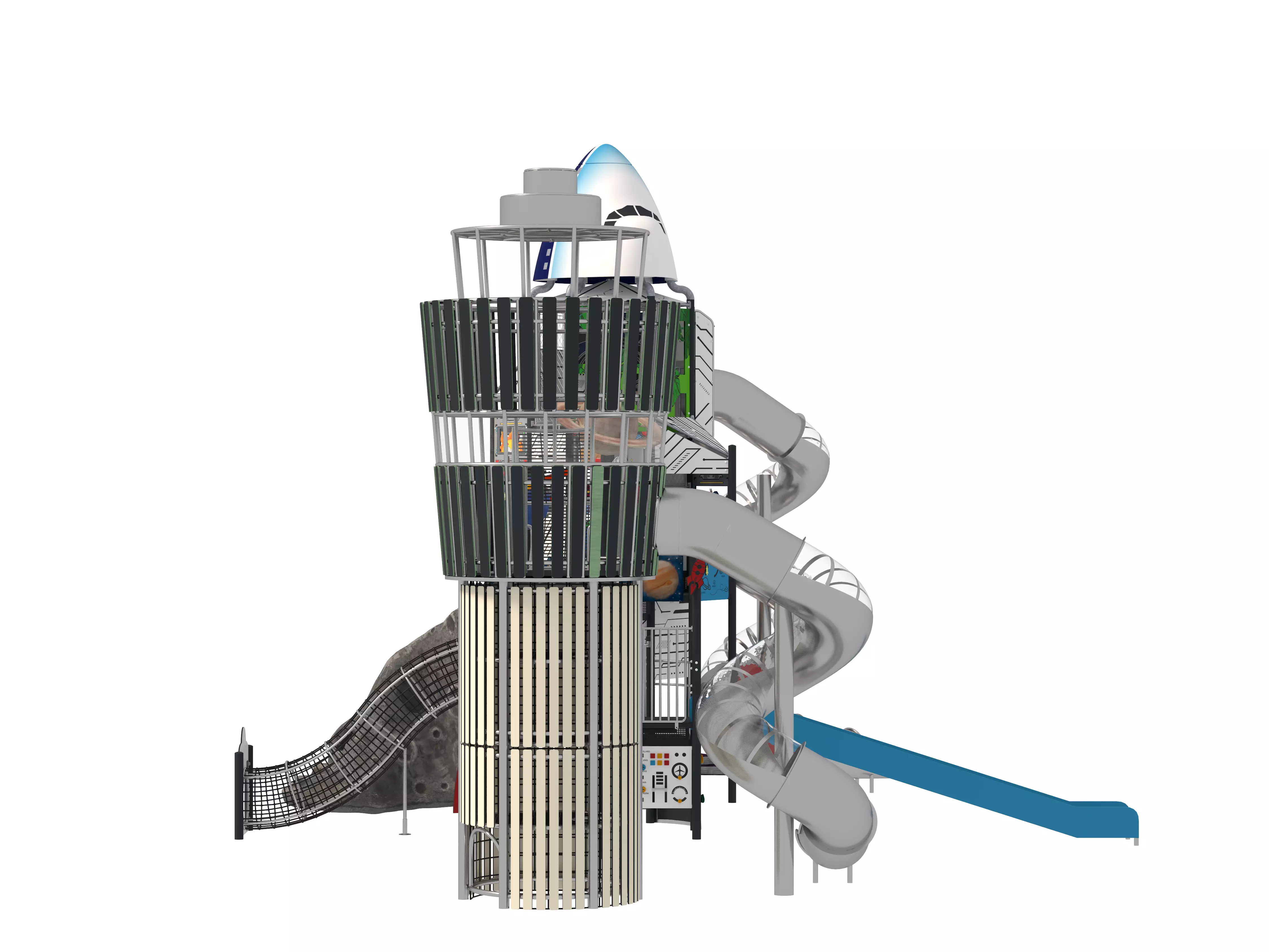 Playground for children 04 3D model_3