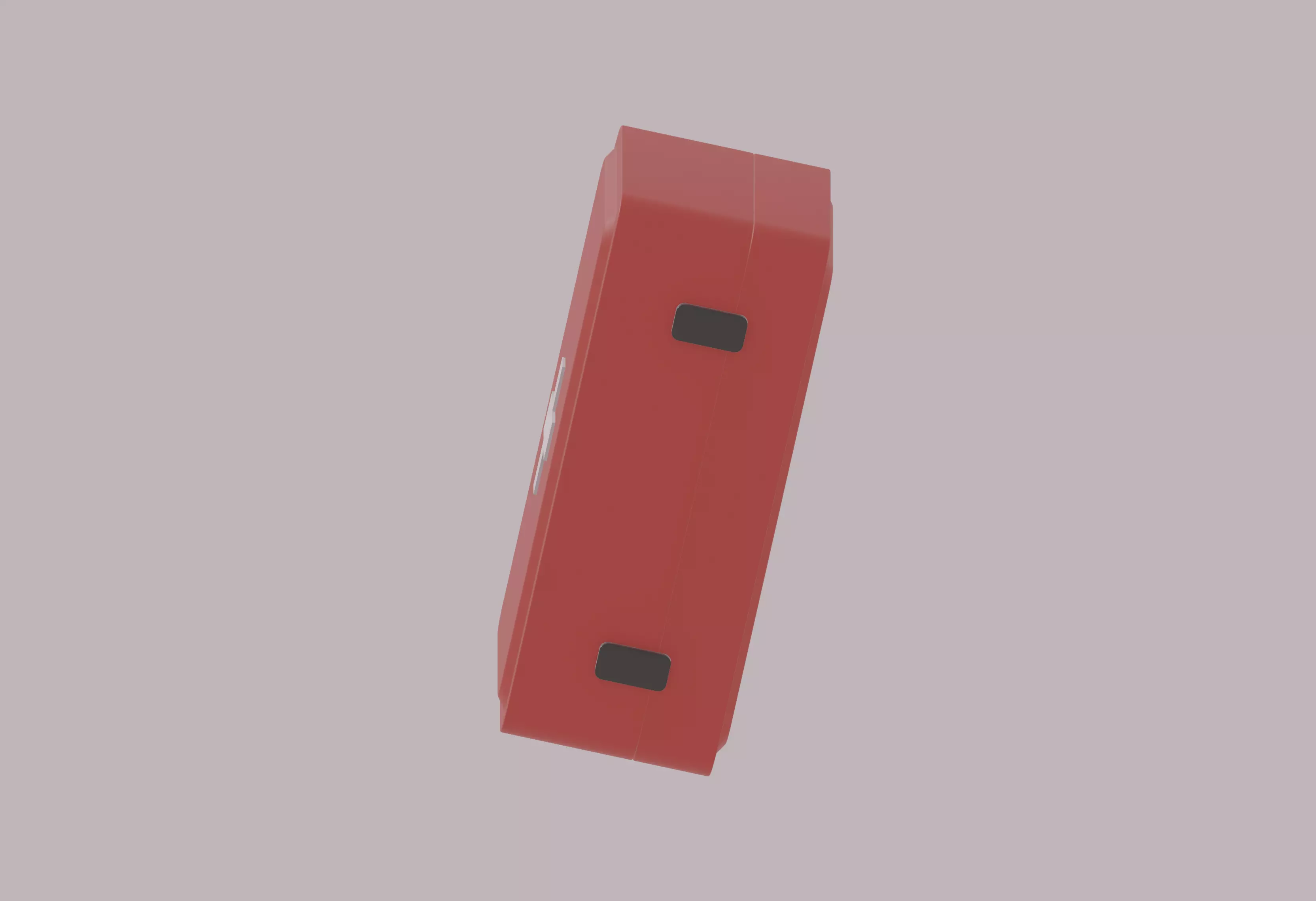 First Aid Kit Low-poly 3D model_7