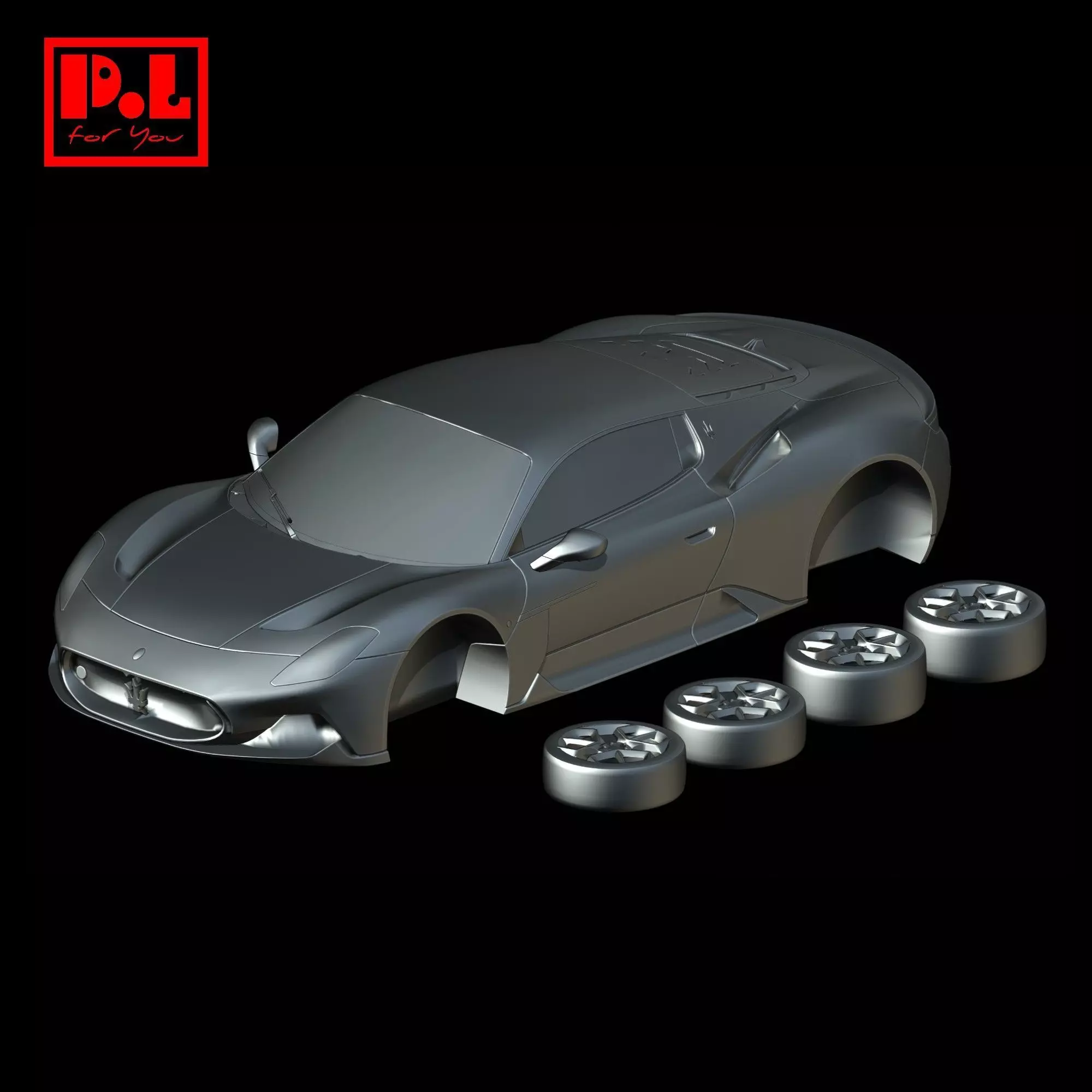 Maserati MC20 2023 3D print model