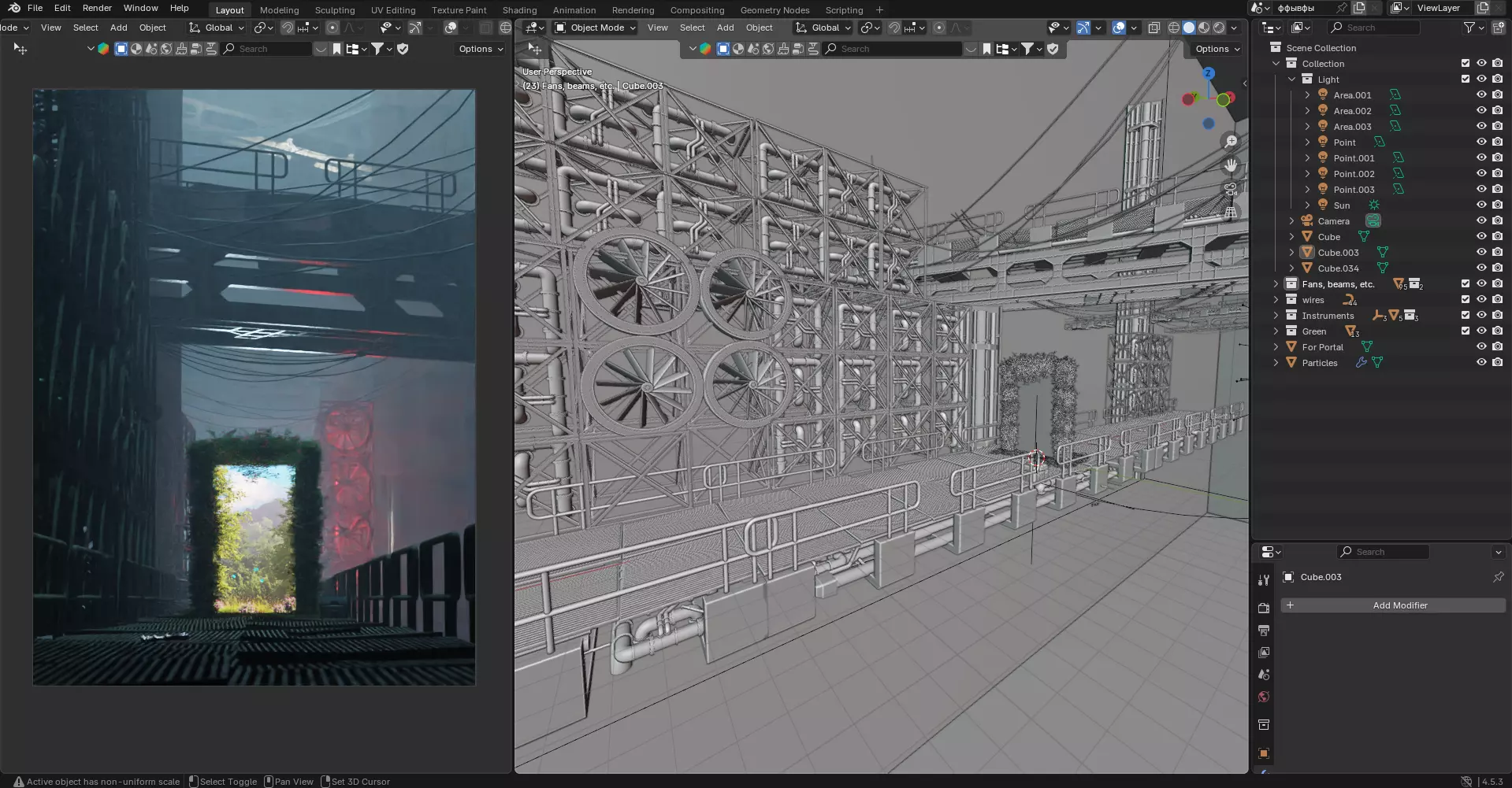 The Last Gate 3D model_4