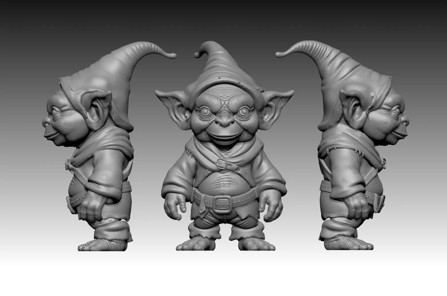 Goblin 2 3D print model_1