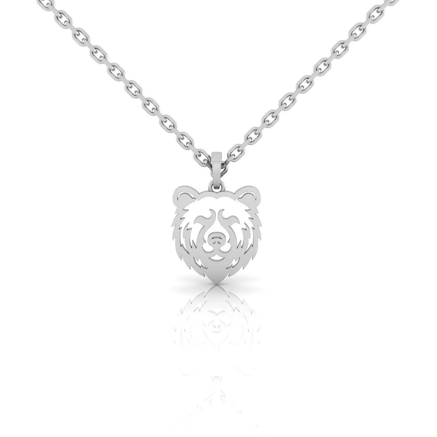 Bear Pendent 3D print model_10