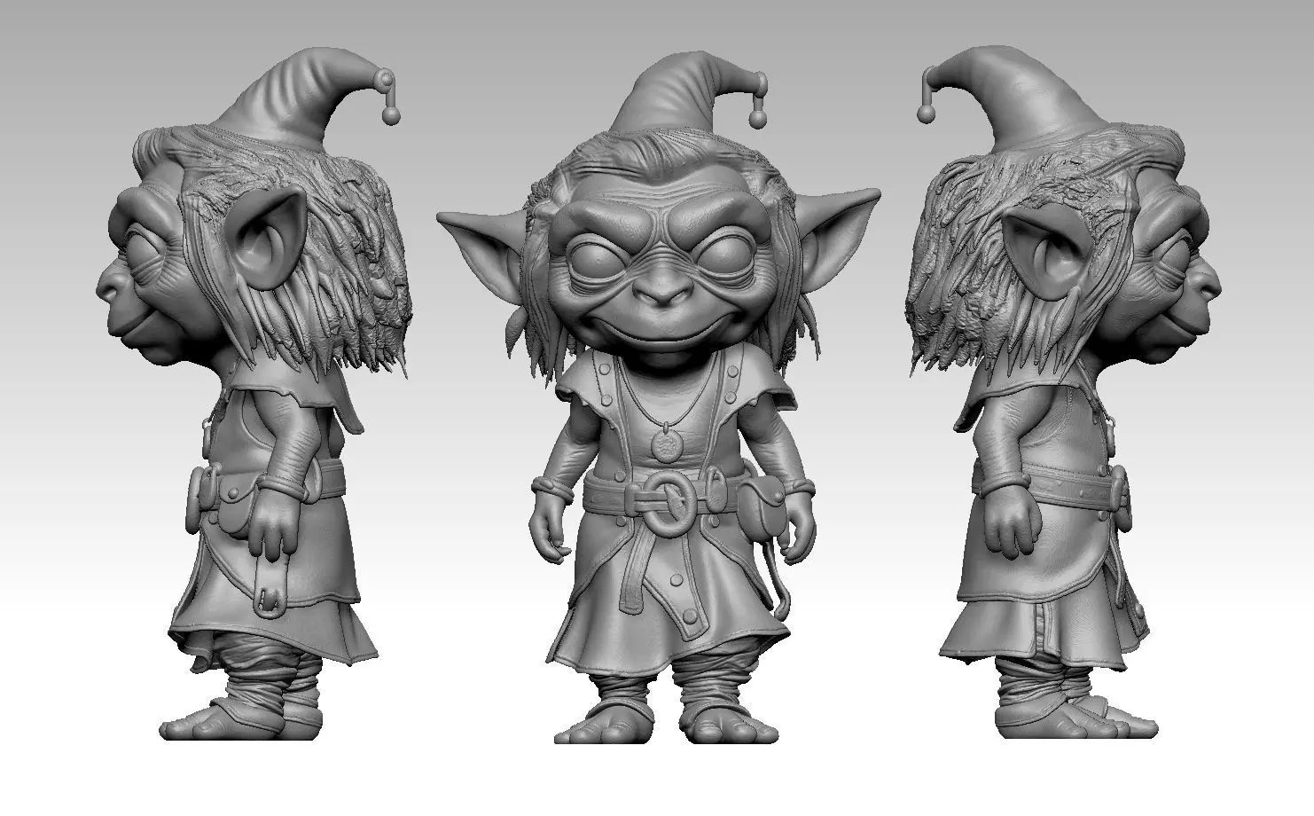 Goblin 4 3D print model_0