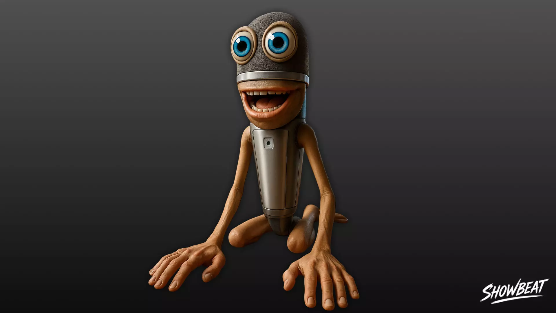 Cek cek 123 sahur ur ur - Italian Brainrot Low-poly 3D model