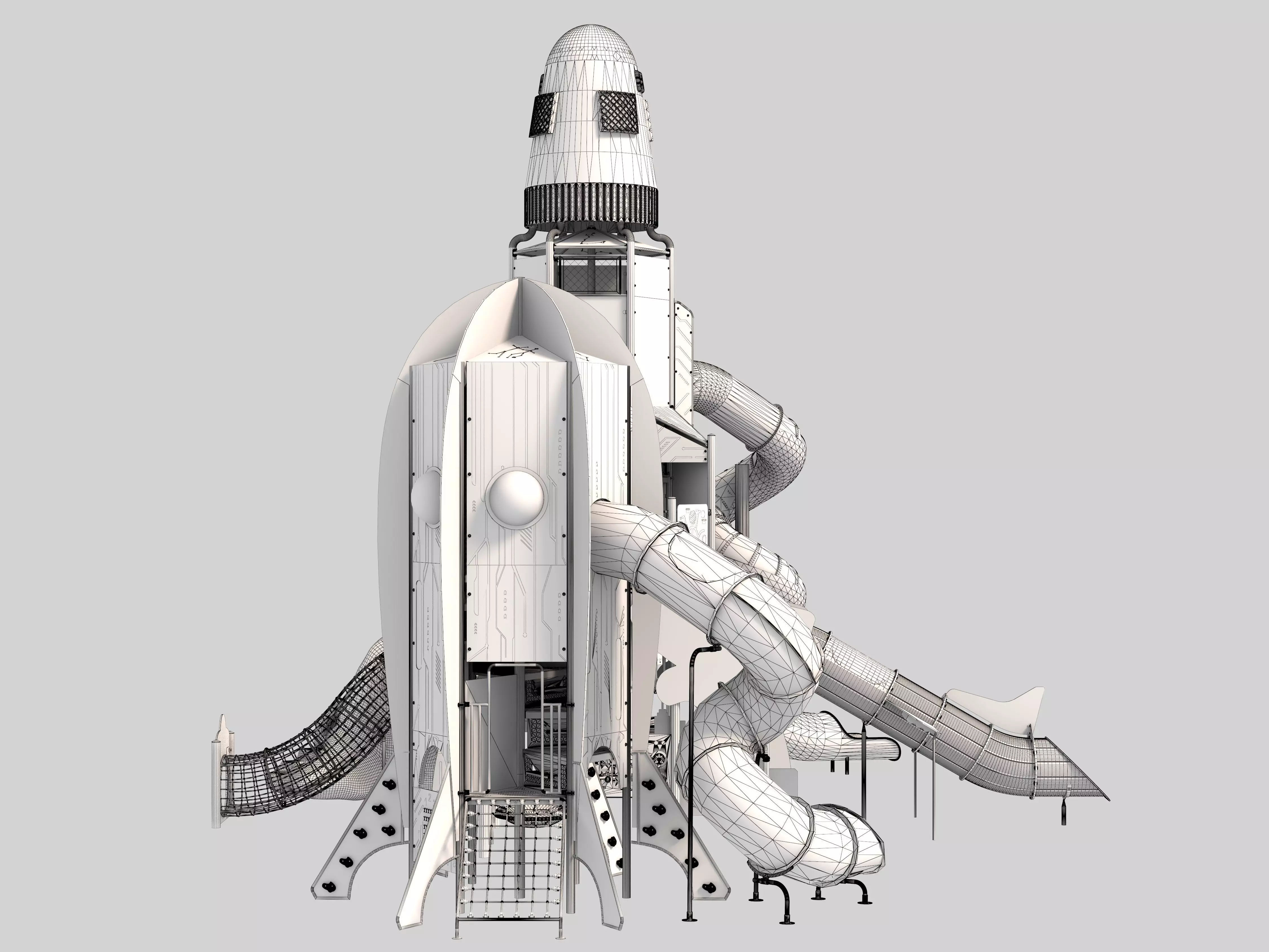 Playground for children 05 3D model_13