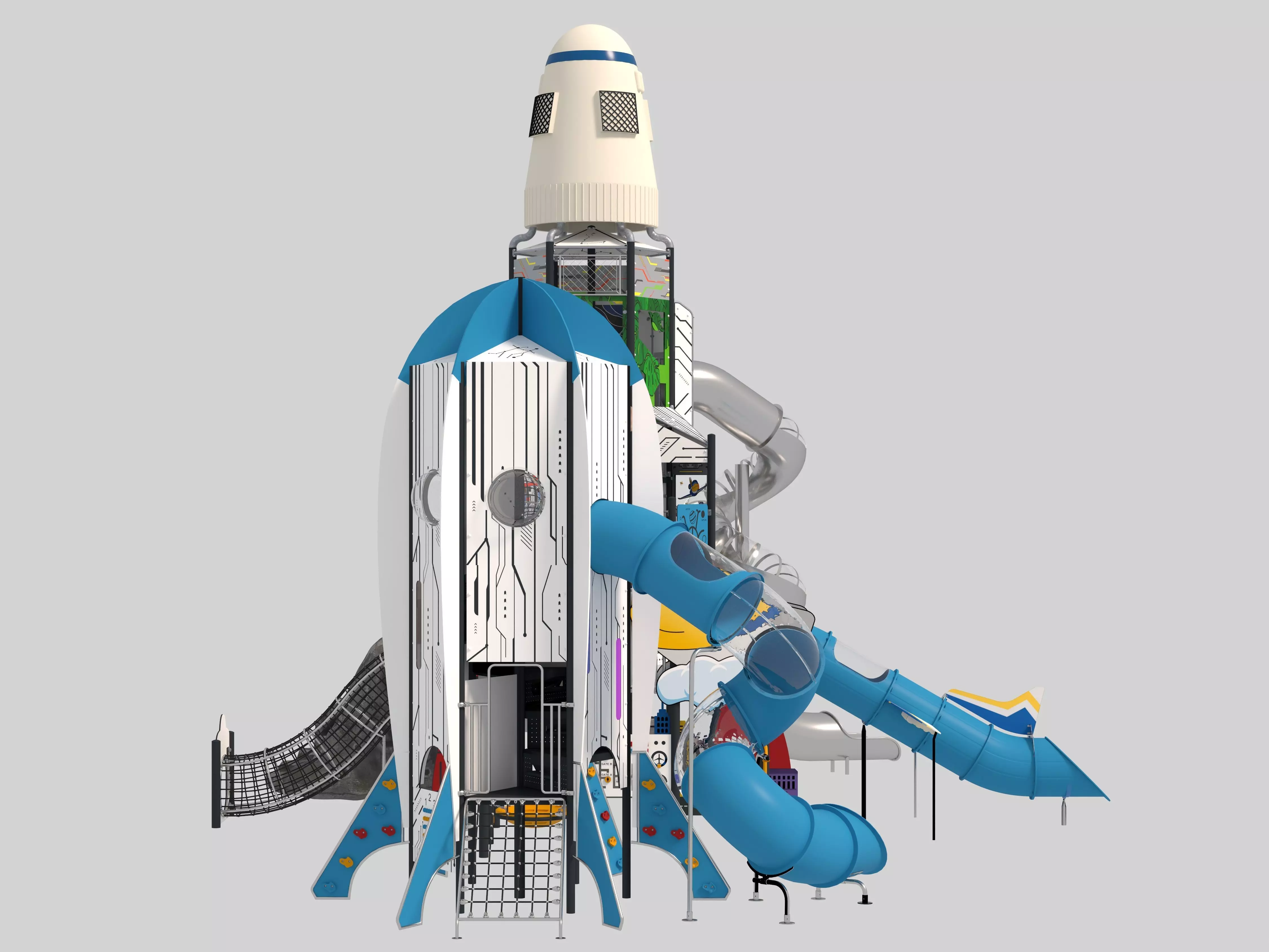 Playground for children 05 3D model_3