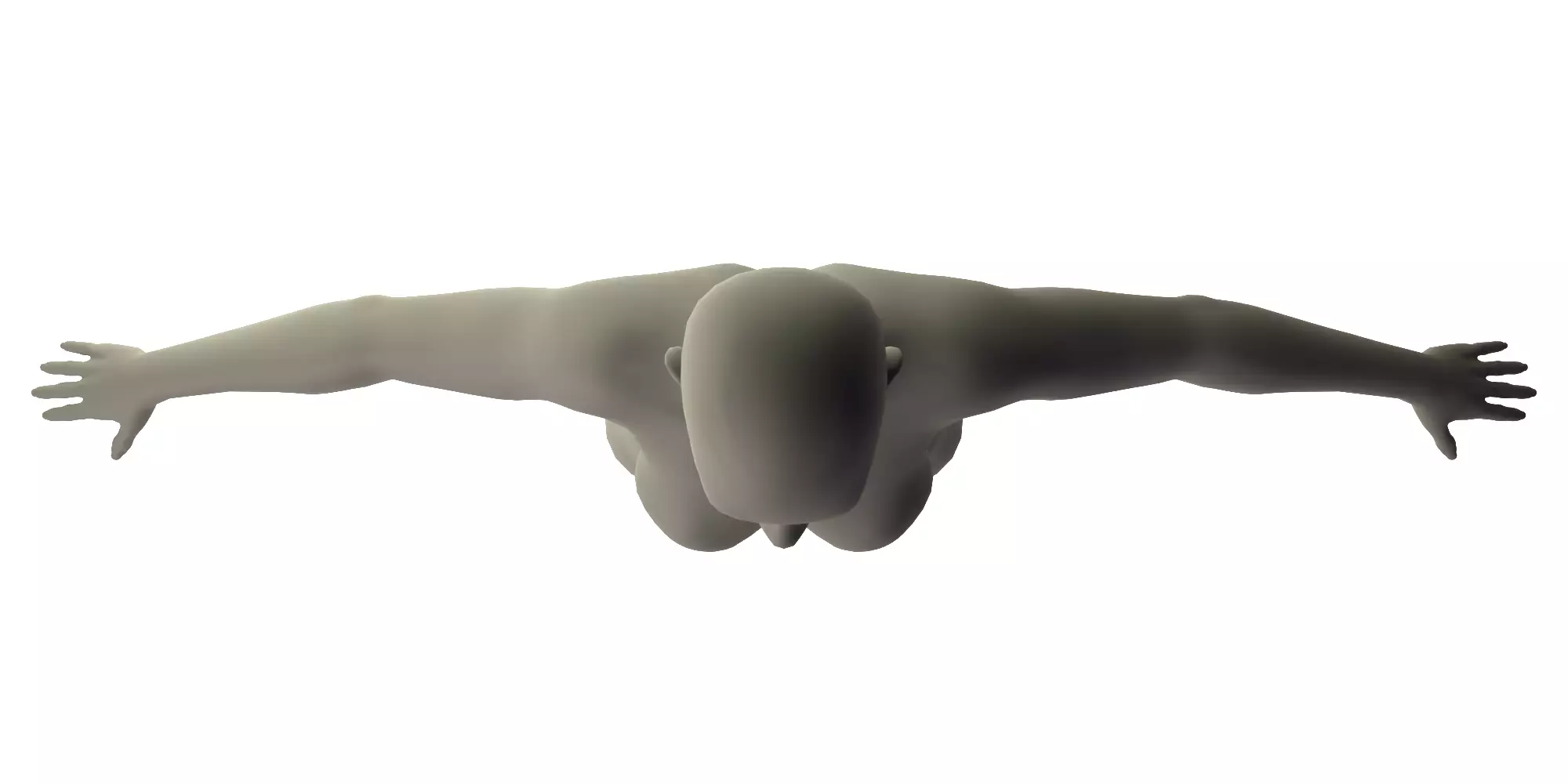 Base Mash Female - Blender 3D model_11