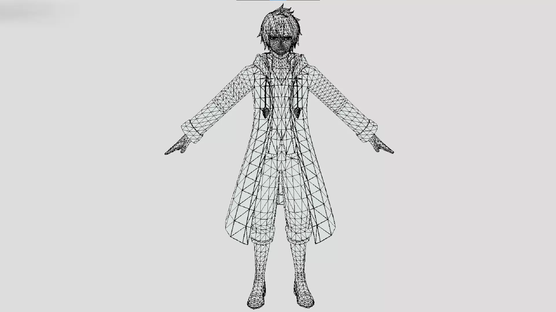 Jellal Fernandes - Fairy Tail - Fierce Fight Low-poly 3D model_2