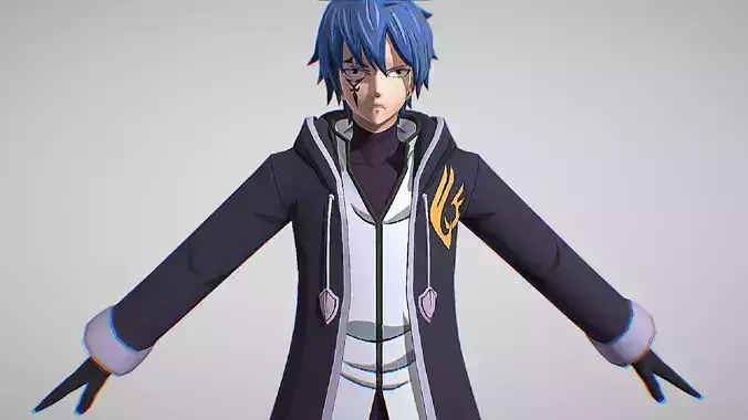 Jellal Fernandes - Fairy Tail - Fierce Fight