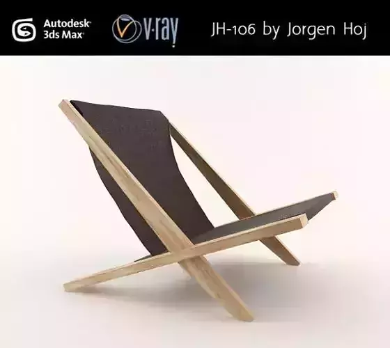 Chair JH-106 by Jorgen Hoj