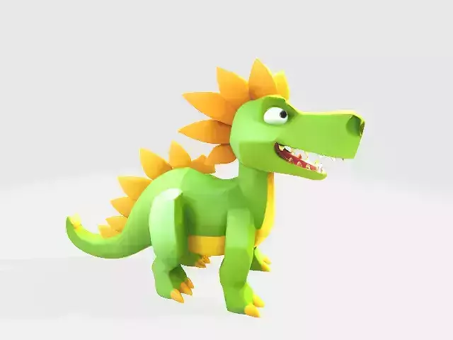 Lowpoly dinasaur