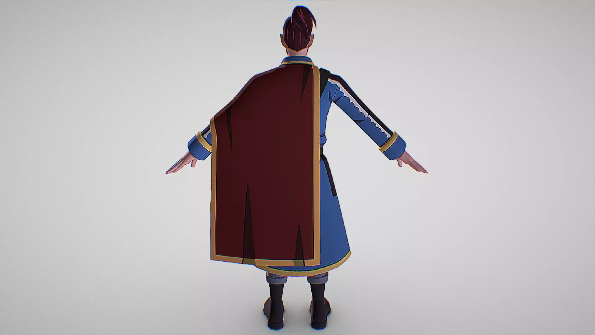 Jose Porla - Fairy Tail - Fierce Fight Low-poly 3D model_3