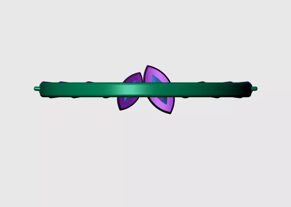 Solitaire ring 3D print model_10