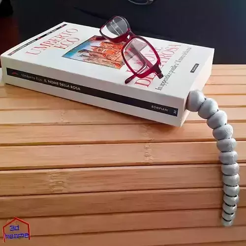 ARTICULATED BOOKMARK - BOOKWORM