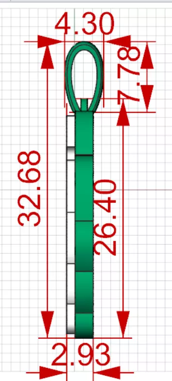 Plaque Turquoise Monstera Leaf gp0134 3D print model_16