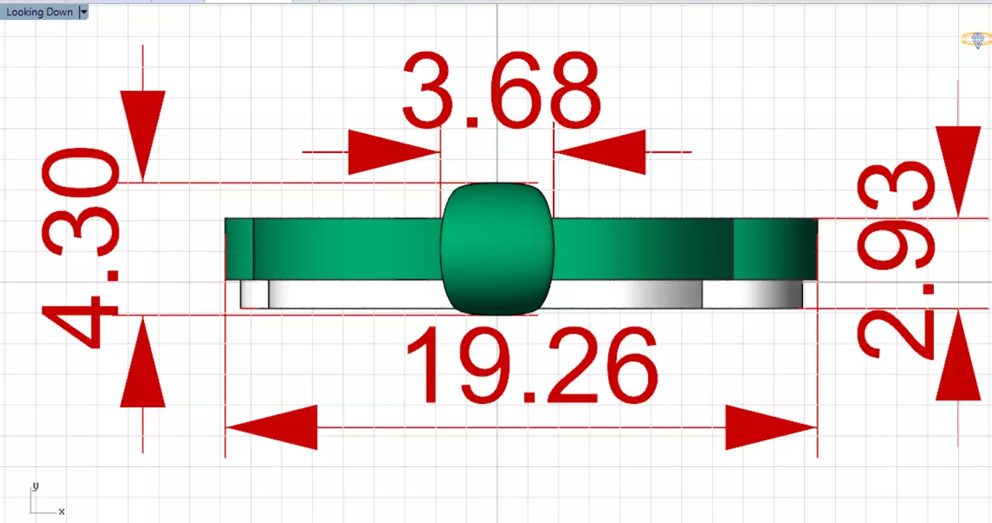 Plaque Turquoise Monstera Leaf gp0134 3D print model_15