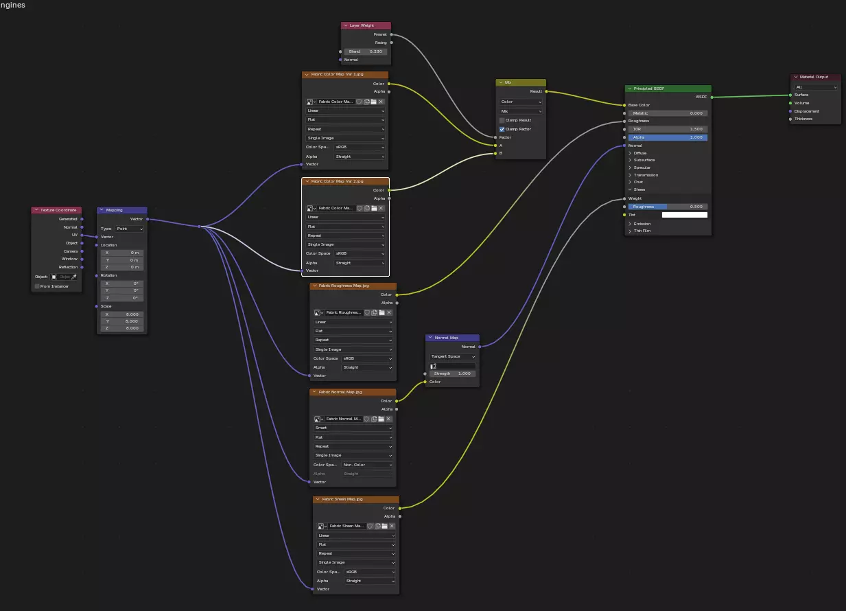 Bernhardt Teddy Sofa 3D model_10