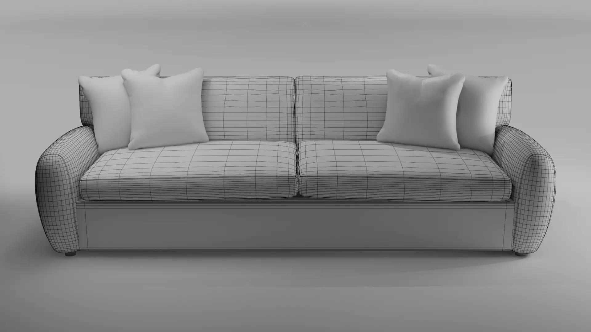 Bernhardt Teddy Sofa 3D model_11