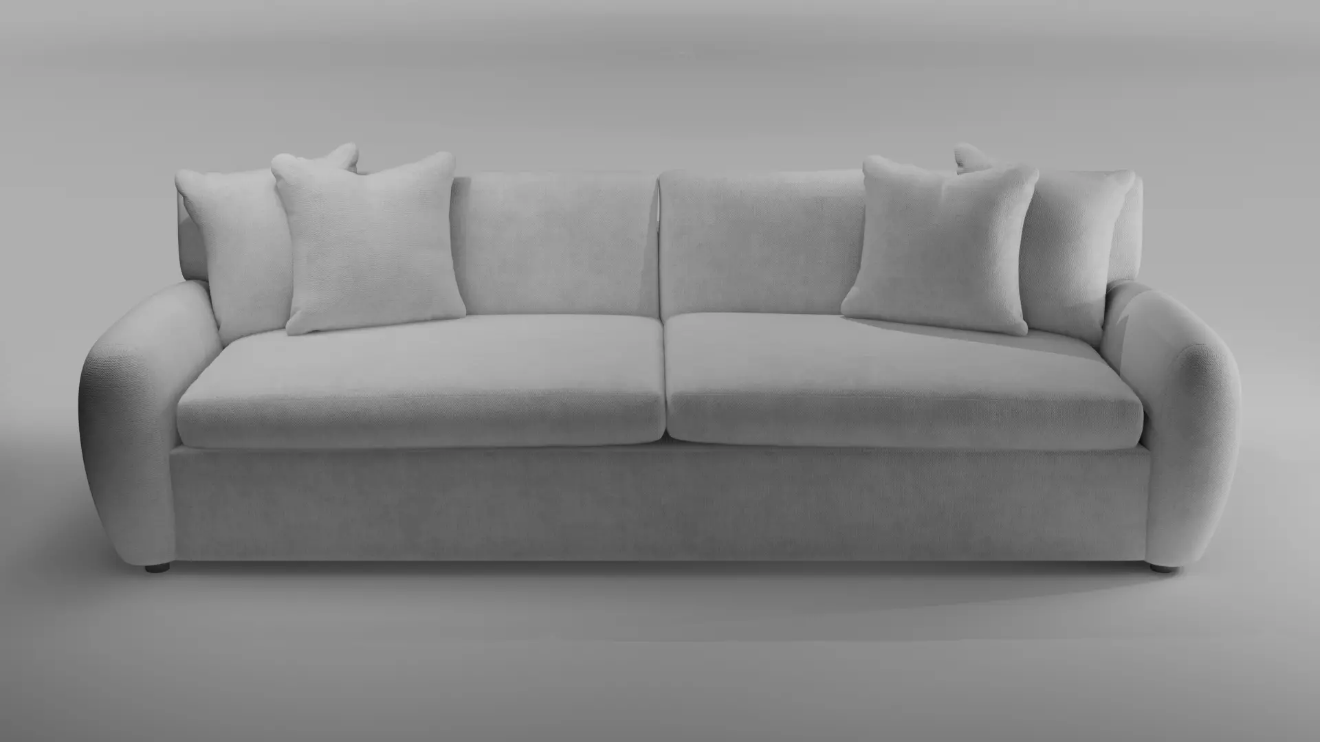 Bernhardt Teddy Sofa 3D model_0