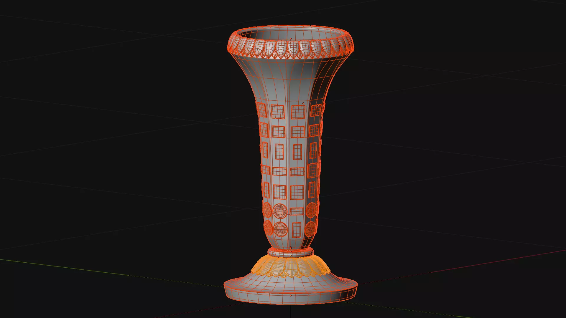 Formula1 Constructors Championship Trophy Award 3D model_9