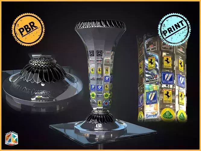 Formula1 Constructors Championship Trophy Award