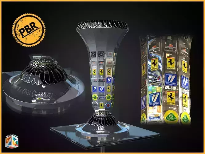 Formula1 Constructors Championship Trophy Award