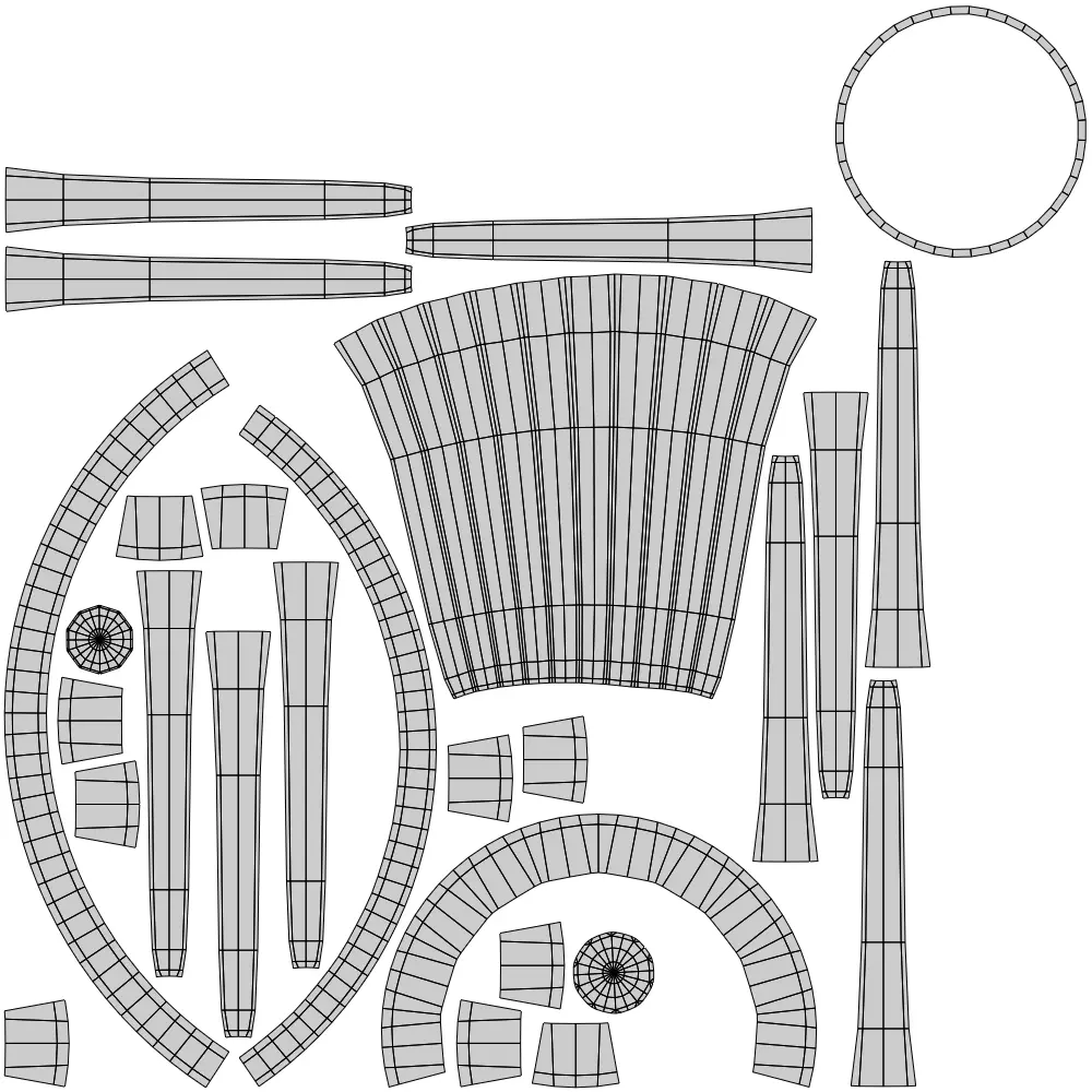 Formula1 Constructors Championship Trophy Award 3D model_6