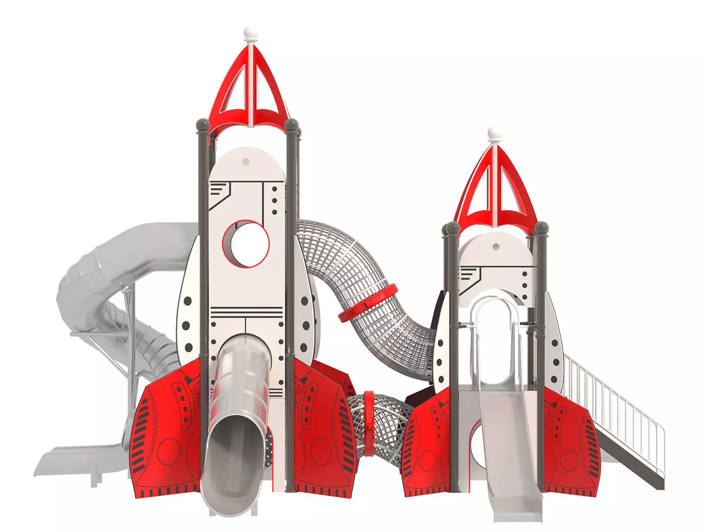 Playground for children 09 3D model_0