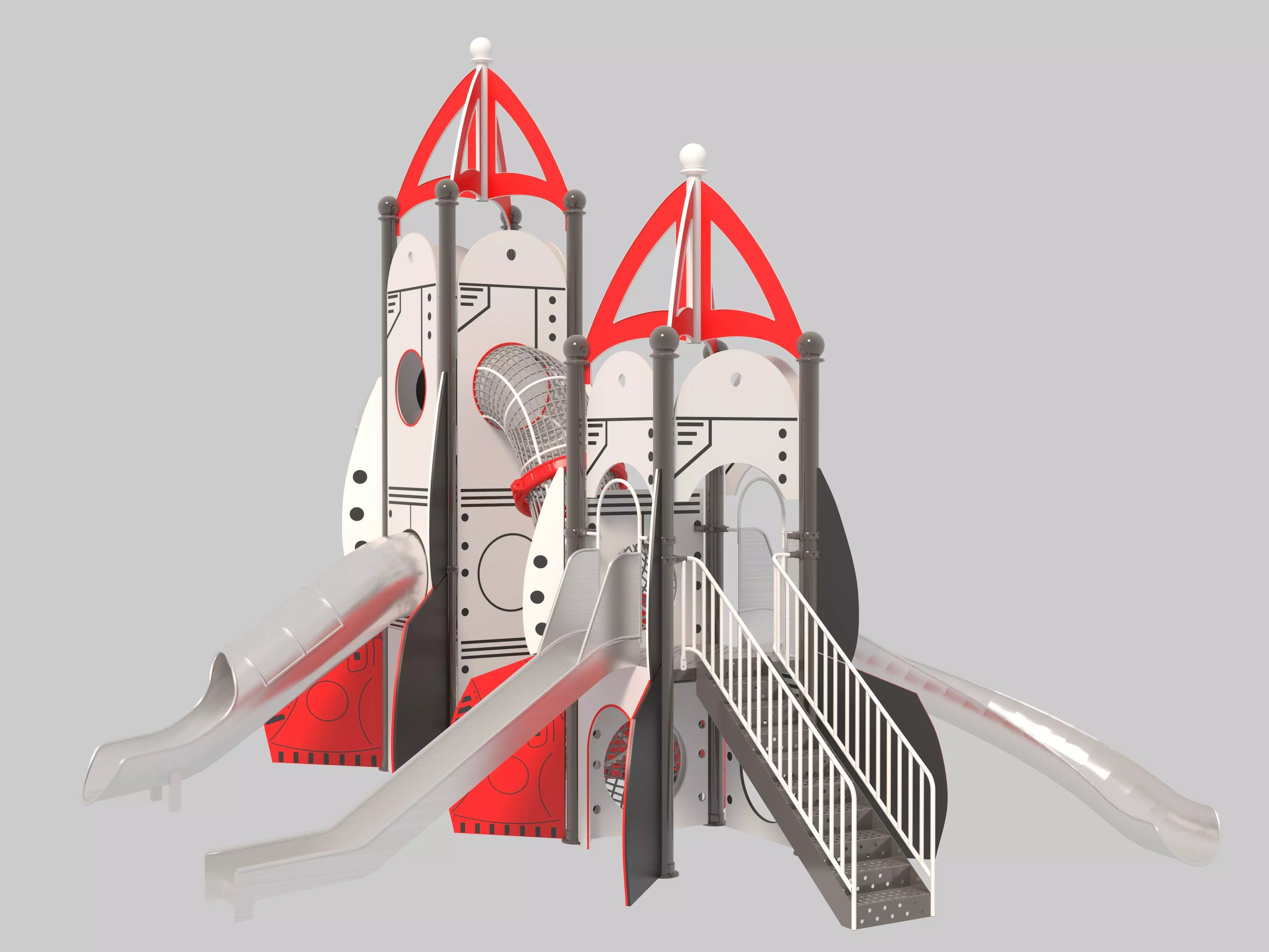 Playground for children 09 3D model_3