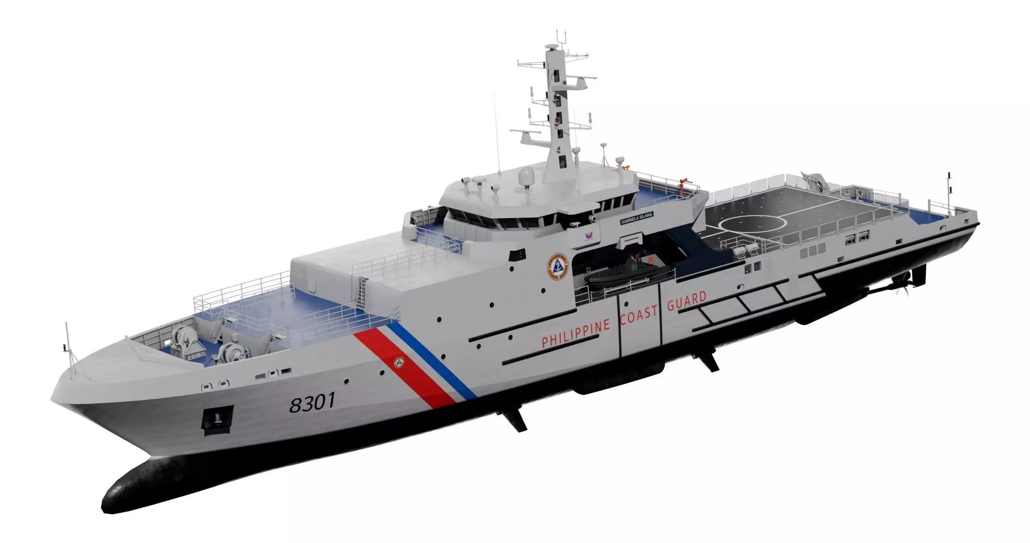 Gabriela Silang OPV-8301 OPV-270 Mk II 3D model_0