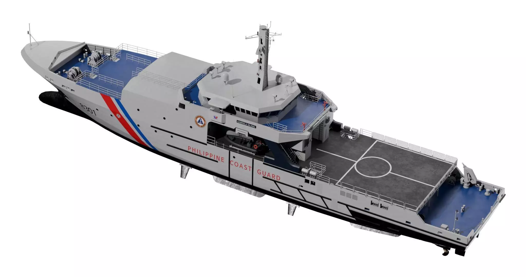 Gabriela Silang OPV-8301 OPV-270 Mk II 3D model_1